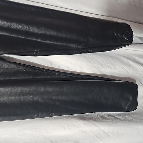 SAINTS FAUX LEATHER PANTS - Picture 2 of 6